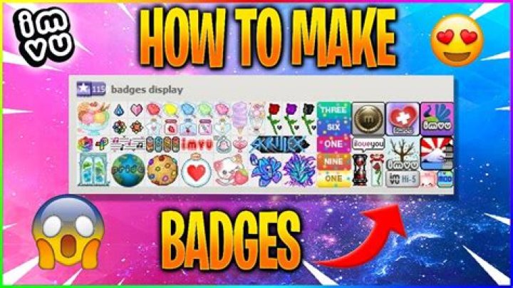 How do you see your badges on IMVU?