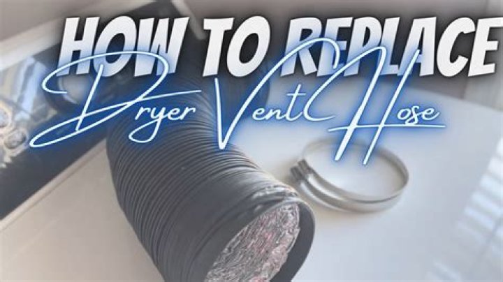 How do you shorten a dryer vent hose