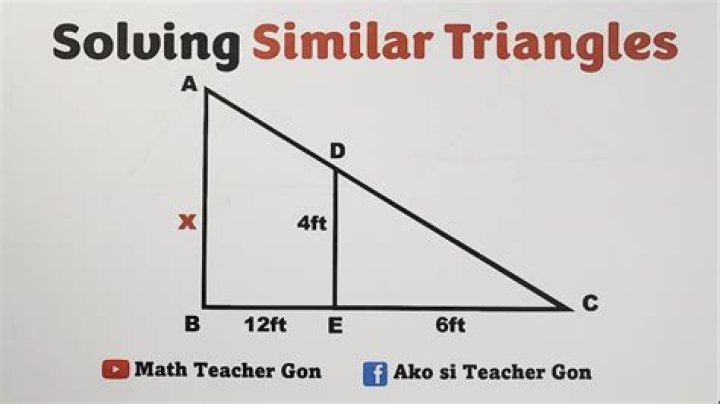 How do you solve for two triangles?