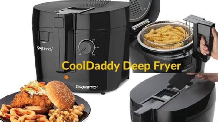 How do you use a Cooldaddy deep fryer?