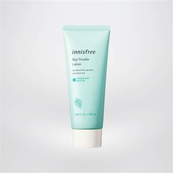 How do you use Innisfree BIJA trouble lotion?
