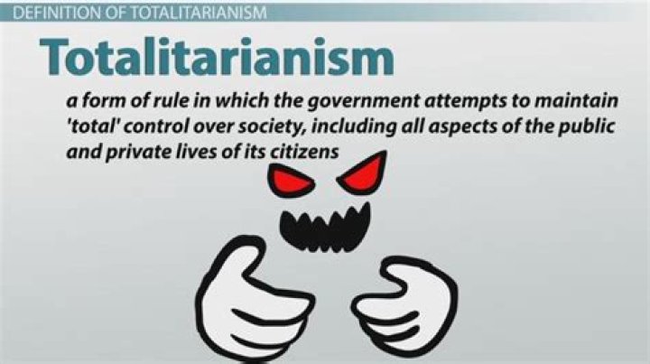 How do you use totalitarian in a sentence?