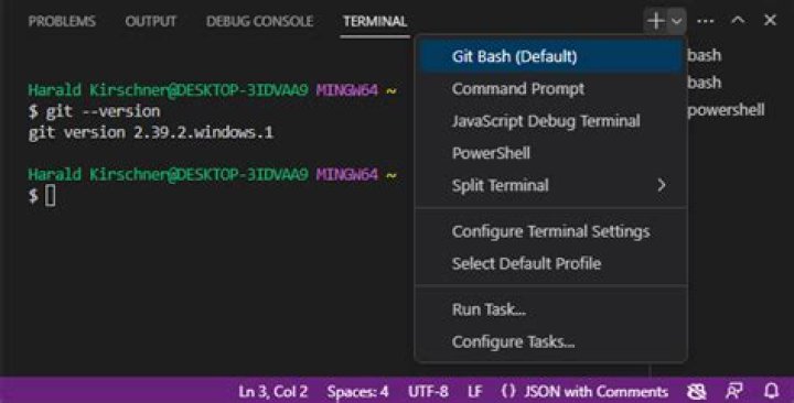 How does Git integrate with Visual Studio?
