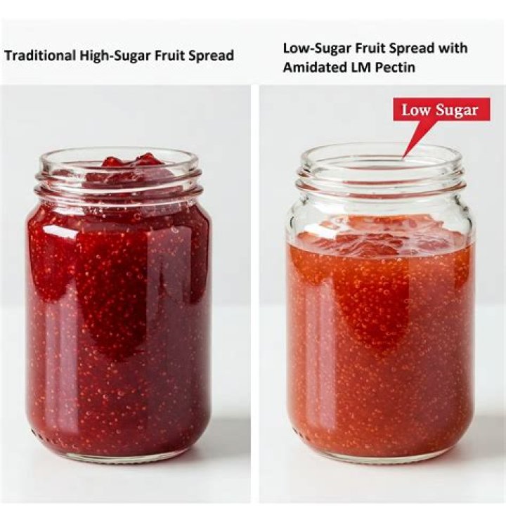 How does pectin thicken