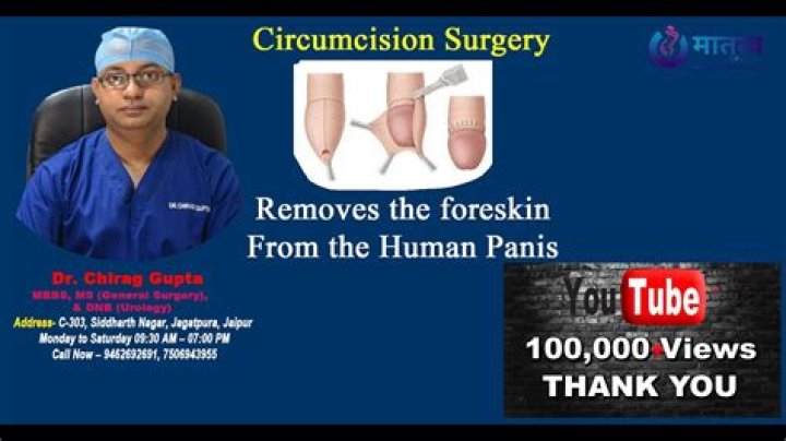 How is circumcision done?