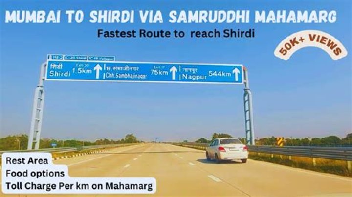 How is the road for Shirdi from Mumbai?