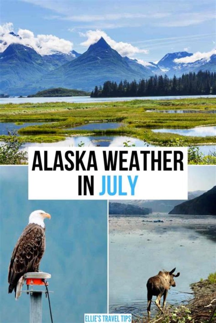 How is the weather in Alaska in July