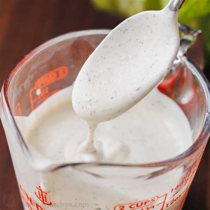 How many calories are in a typical ranch dressing?