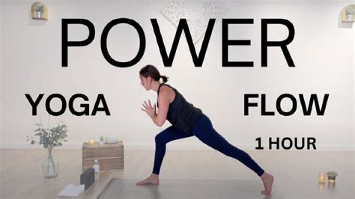 How many calories do you burn 1 hour power yoga?