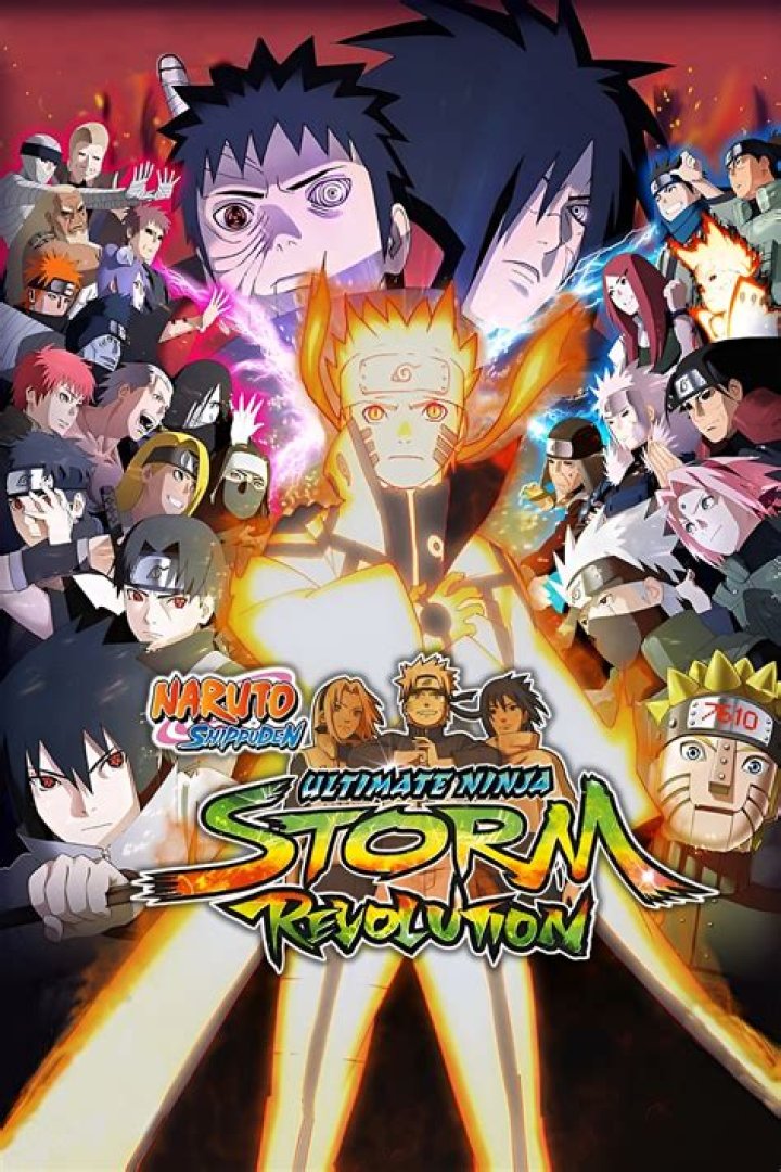 How many characters are in Naruto Ultimate Ninja Storm Revolution?