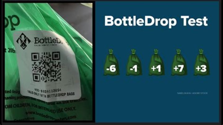 How many green bags can I take to BottleDrop?