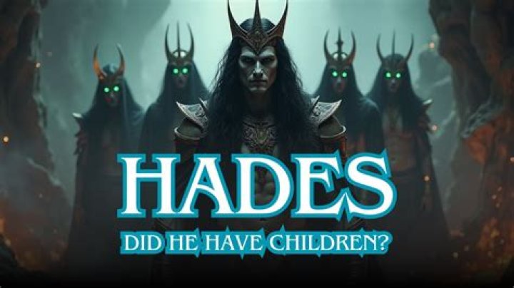 How many kids did Hades have?