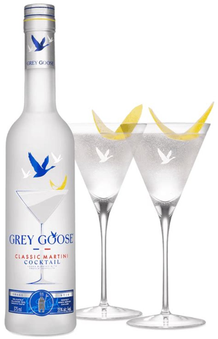 How many ounces is a bottle of GREY goose?