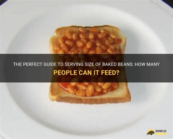 How many pounds of beans feed 70 people?