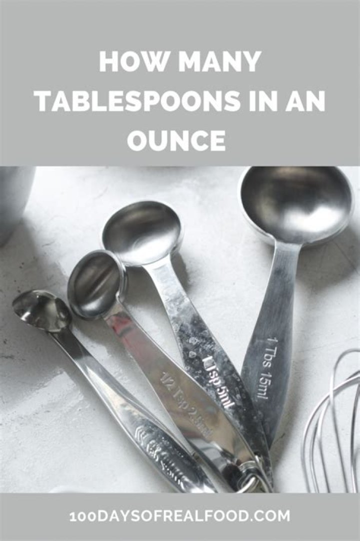 How many tablespoons is an ounce of peanuts?