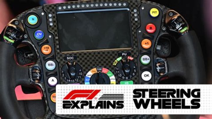 How much does a real F1 steering wheel cost?