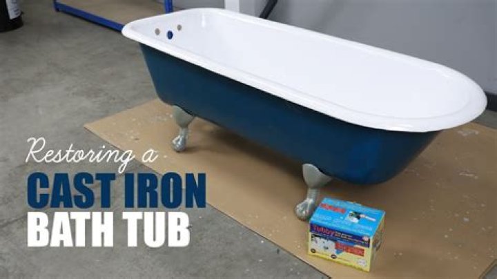 How much does it cost to install a cast iron tub?
