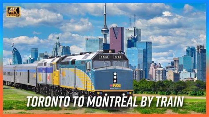 How much does it cost to travel by train from Edmonton to Toronto?
