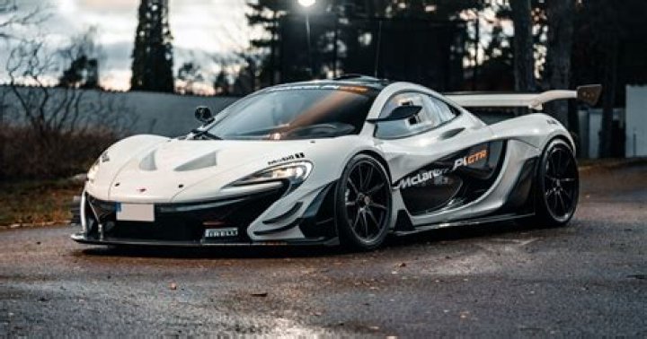 How much HP does a McLaren P1 GTR have?