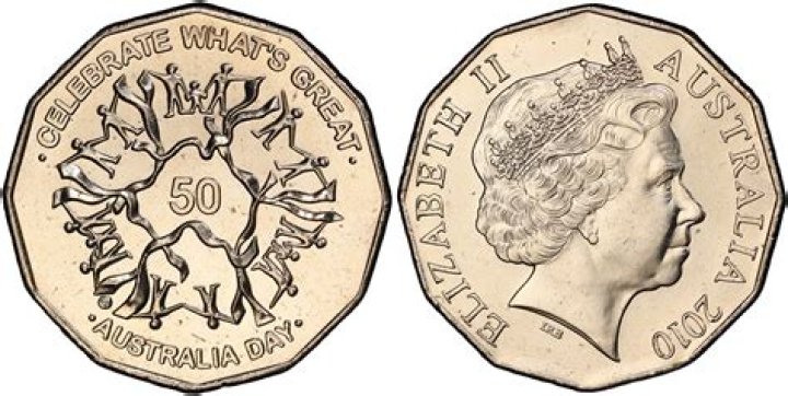 How much is a 1966 Australian 50 cent piece worth?