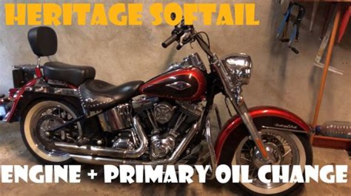 How much oil does a 2004 Heritage Softail take?
