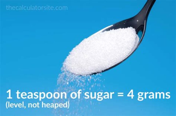 How much sugar is in a teaspoon of equal?