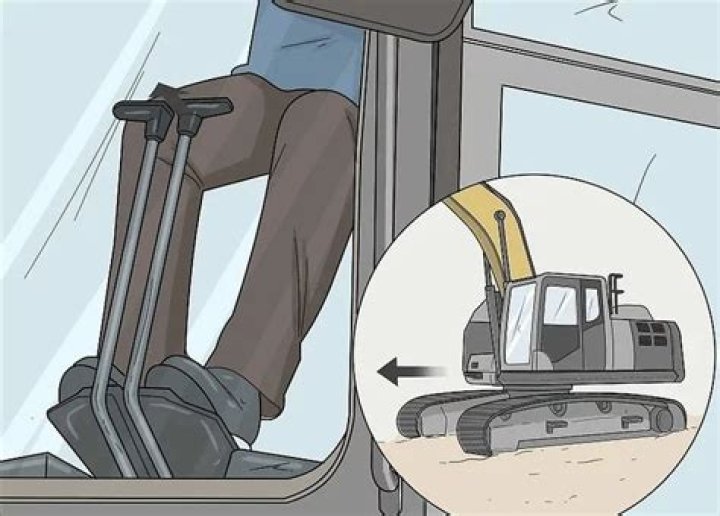 How to run an excavator?