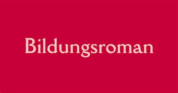 Is Bildungsroman a German word?