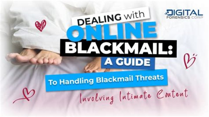 Is blackmailing illegal in Philippines?