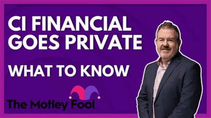 Is CI Financial a good company?
