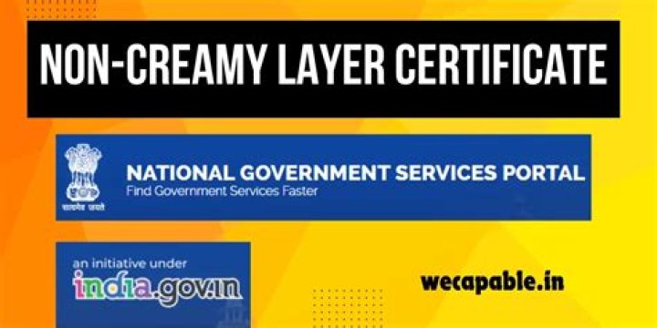 Is govt employee eligible for OBC non creamy layer?