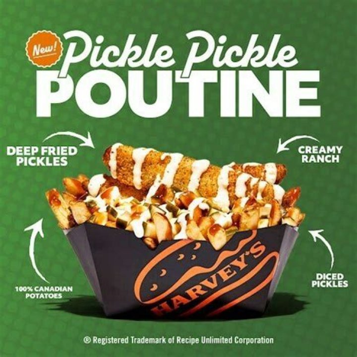 Is Harveys poutine vegetarian?