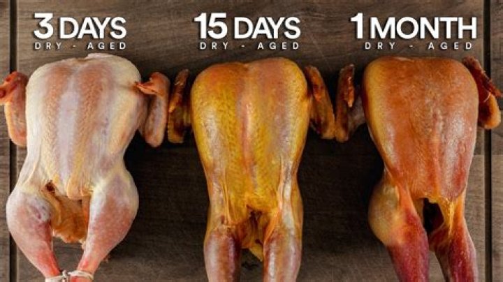 Is it safe to dry age chicken?