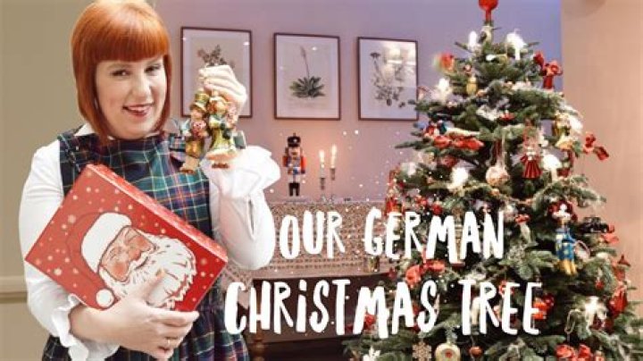 Is the Christmas tree a German tradition?