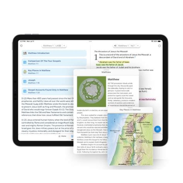 Is the Tecarta Bible app free?