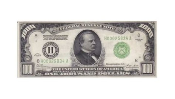 Is there a $1000 bill in US currency?