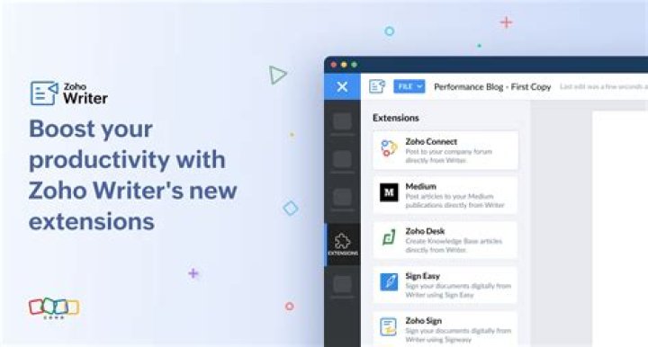Is Zoho Writer online?
