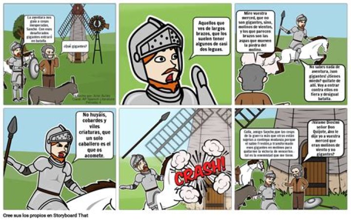¿Que no son gigantes sino molinos