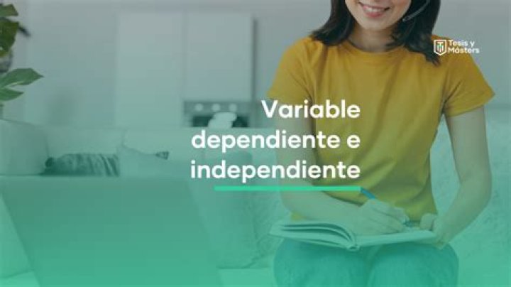 Que son las variables dependientes e independientes en matematicas?