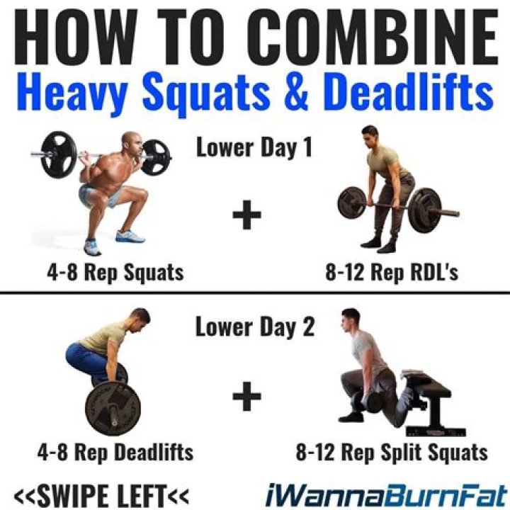 Should I do deadlifts and squats on the same day?