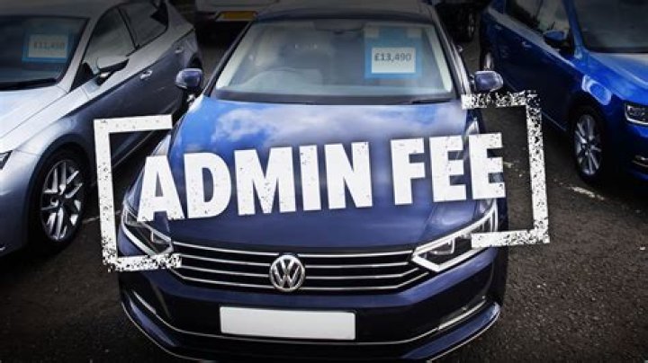 Should I pay dealer admin fees?