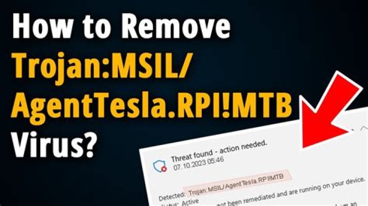 Trojan:MSIL/AgentTesla.JIL!MTB