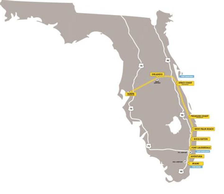 What Amtrak stations are in Florida?