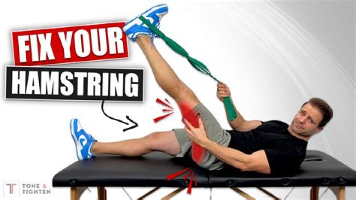 What are 2 stretches for your hamstrings?