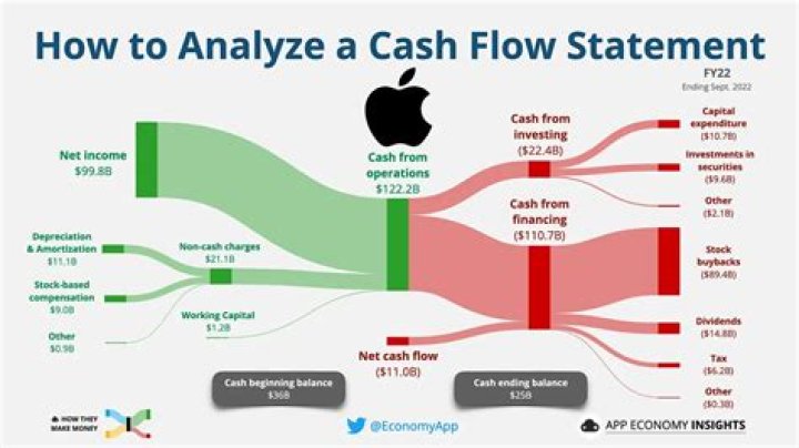 What are 3 examples of cash inflows?
