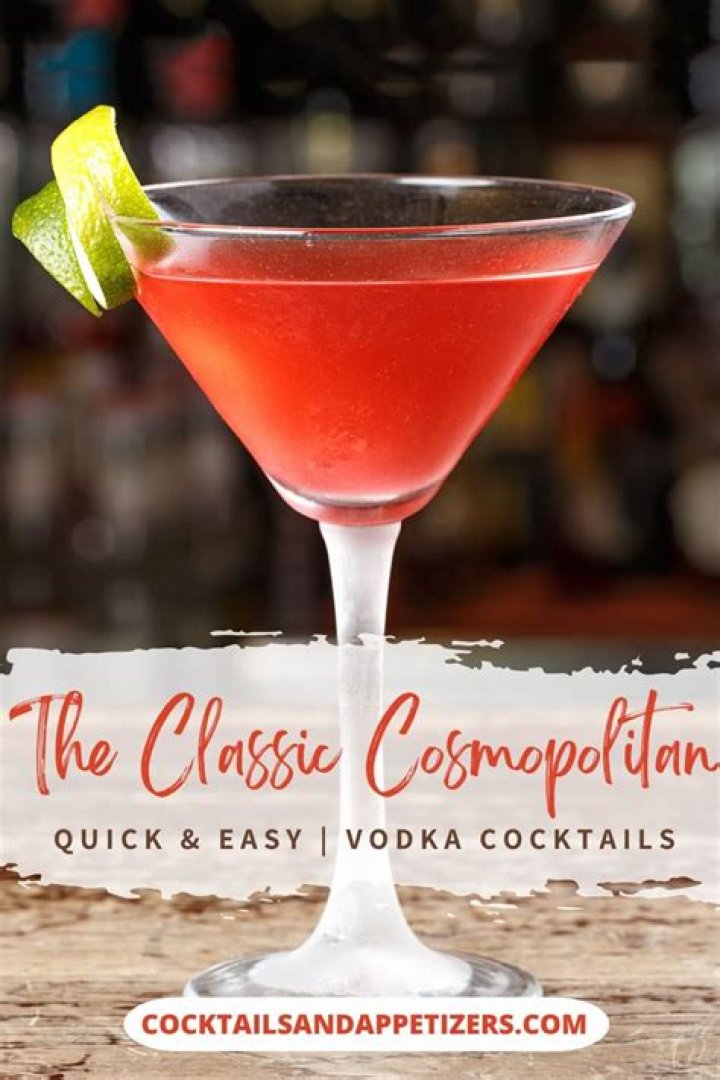 What are cosmopolitan made of?