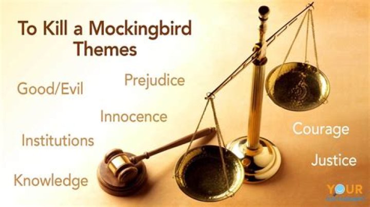 What are some examples of themes in To Kill a Mockingbird?