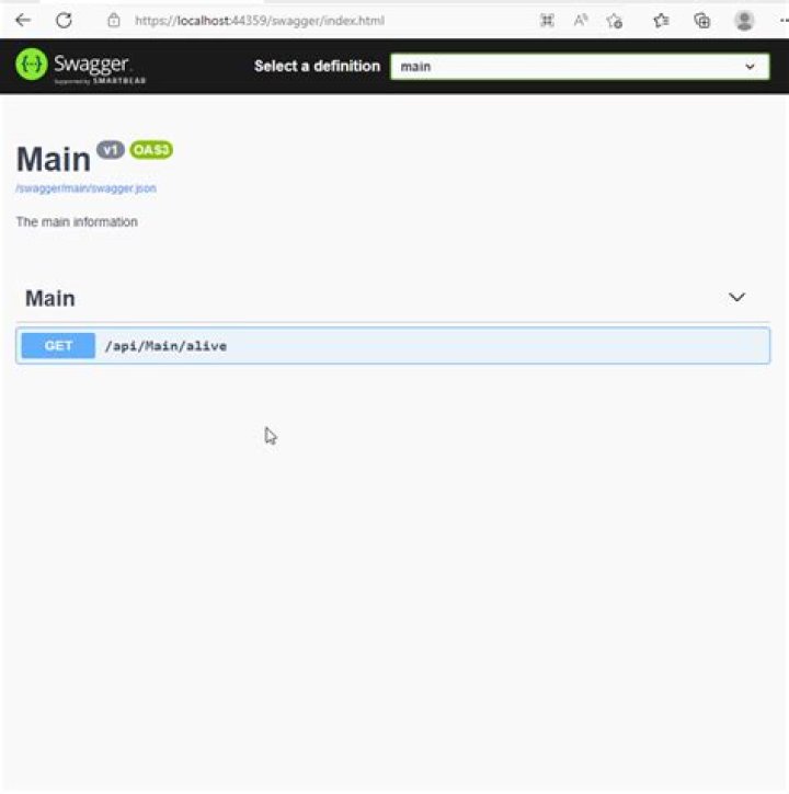 What are swagger definitions