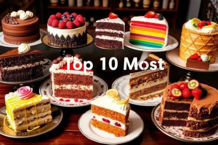 What are the 10 most popular cakes?