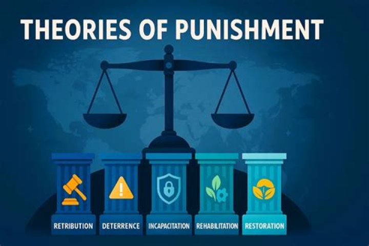 What are the 5 goals of punishment?